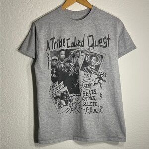 A Tribe Called Quest Gray Graphic T-Shirt